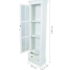 vidaXL - Kast - Wit - Hout