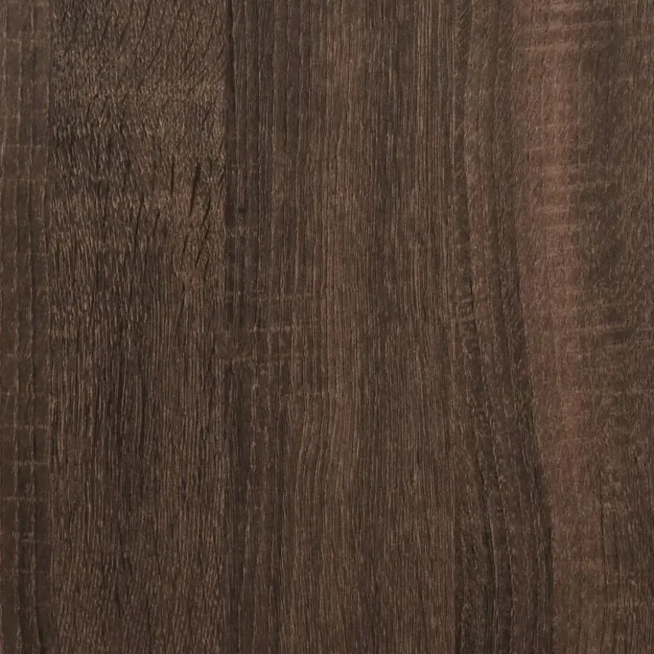 vidaXL - Keukentrolley - Bruin - Bewerkt hout