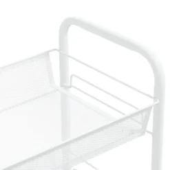 vidaXL - Keukentrolley - Wit - IJzer - 46 x 26 x 85 cm