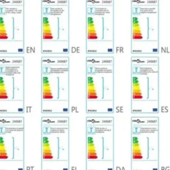 vidaXL - Kroonluchter - Wit - Metaal