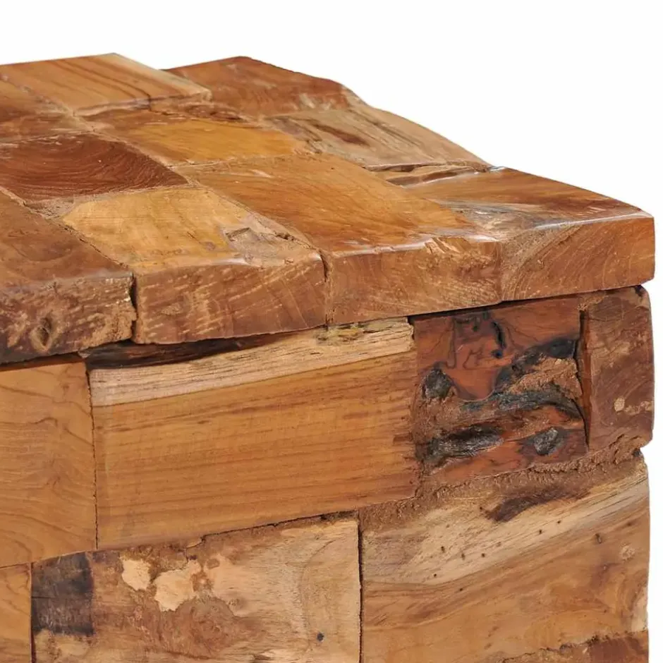 vidaXL - Kruk - Bruin - Hout