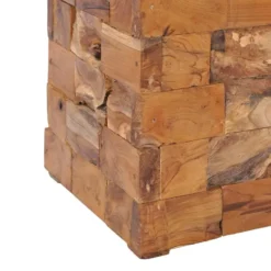 vidaXL - Kruk - Bruin - Hout