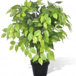 vidaXL - Kunstplanten - Groen - Kunststof - 60 cm