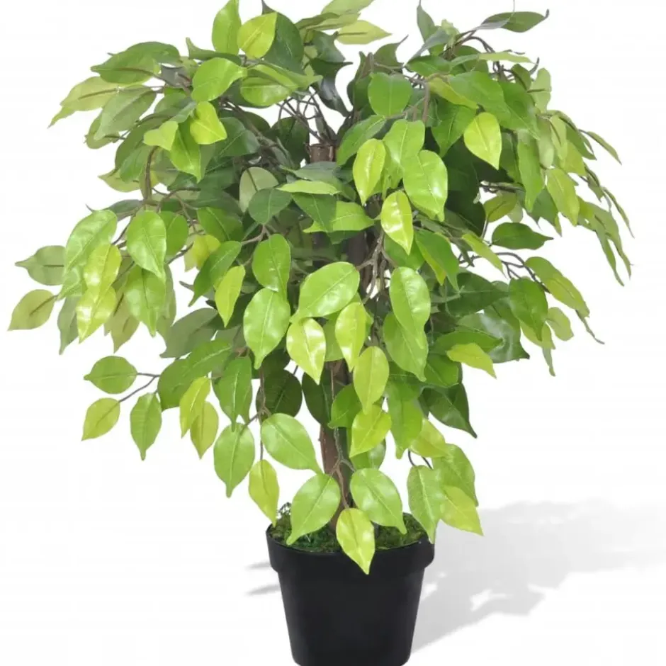 vidaXL - Kunstplanten - Groen - Kunststof - 60 cm