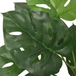 vidaXL - Kunstplant - Groen - Kunststof - 45 cm