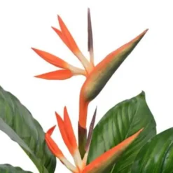 vidaXL - Kunstplant - Oranje - Kunststof