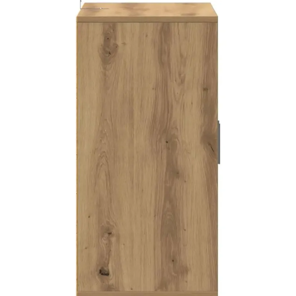 vidaXL - 5-laags Schoenenkast met 2 deuren 10 paar Artisana eiken - 60x35x70 cm