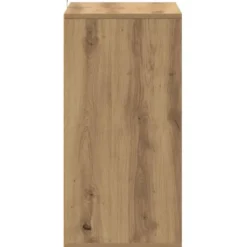 vidaXL - 5-laags Schoenenkast 10 paar - Artisana eiken - 60x35x70 cm