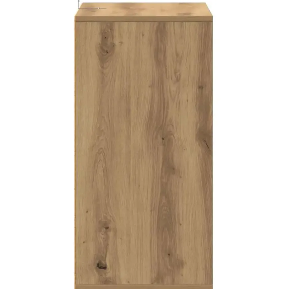 vidaXL - 5-laags Schoenenkast 10 paar - Artisana eiken - 60x35x70 cm