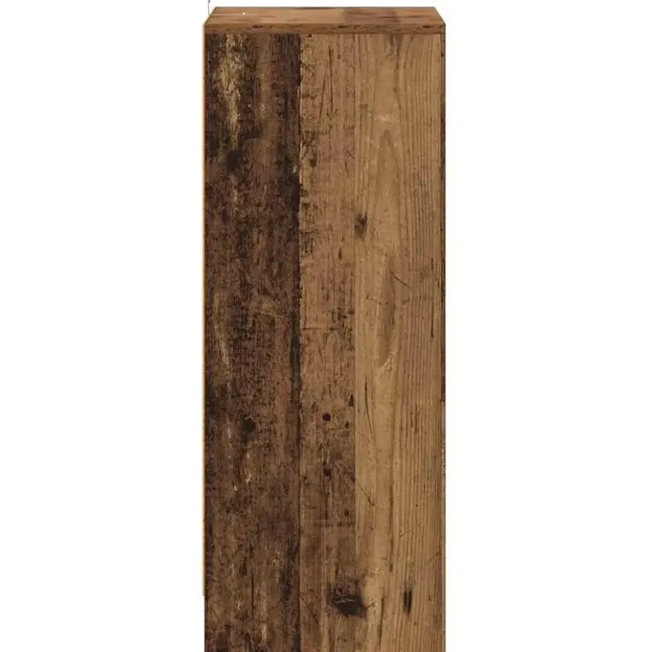 vidaXL - 6-laags Schoenenkast 12 paar - Oud hout - 60x35x92 cm