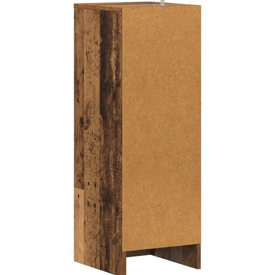 vidaXL - 6-laags Schoenenkast 6 paar - Oud hout - 35x35x92 cm