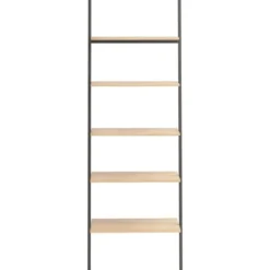 vidaXL - Ladderrek - Bruin - Bewerkt hout