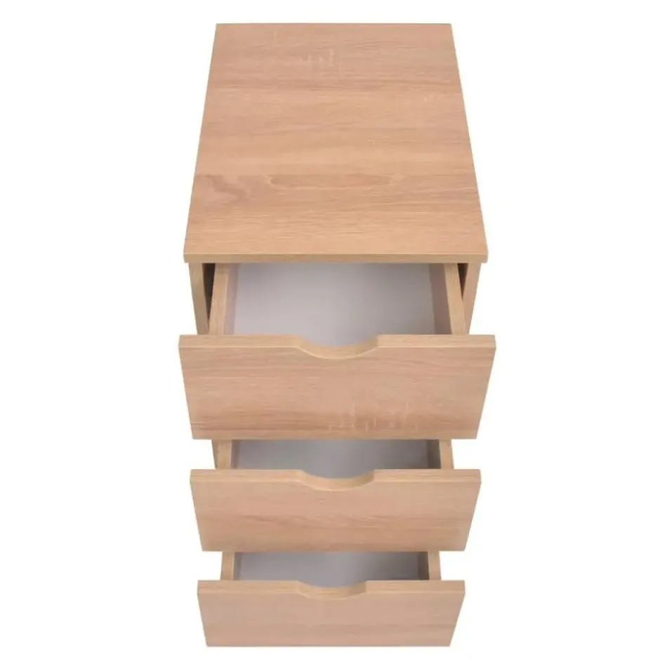 vidaXL - Ladekast - Bruin - Bewerkt hout
