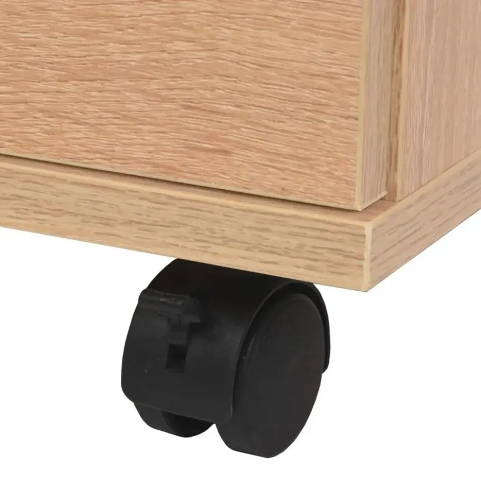 vidaXL - Ladekast - Bruin - Bewerkt hout