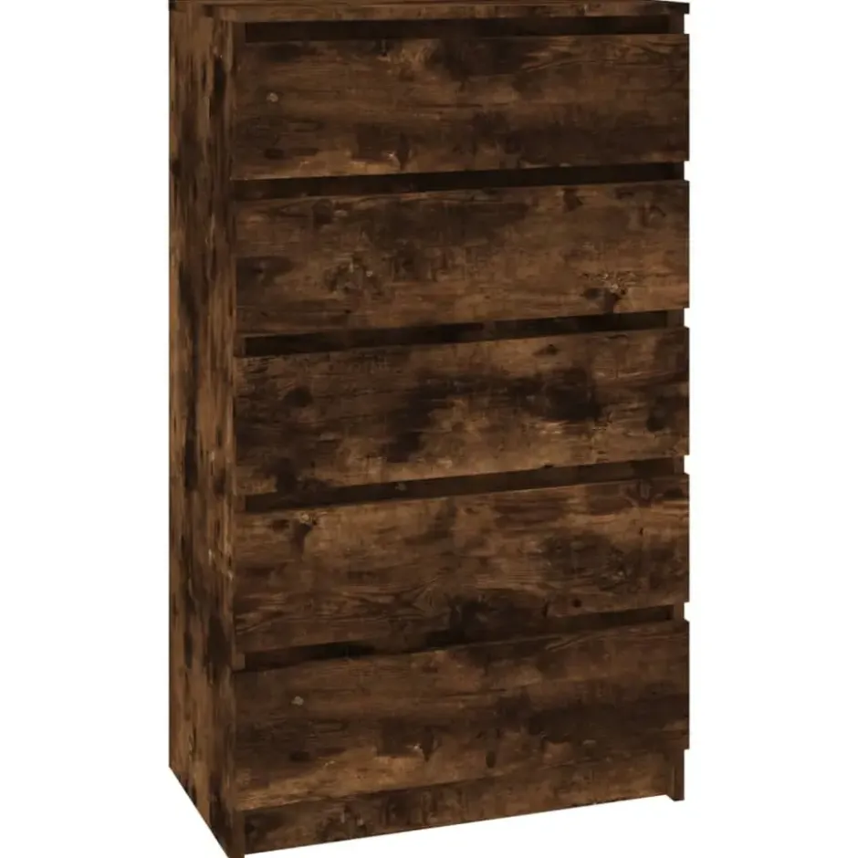 vidaXL - Ladekast - Bruin - Bewerkt hout