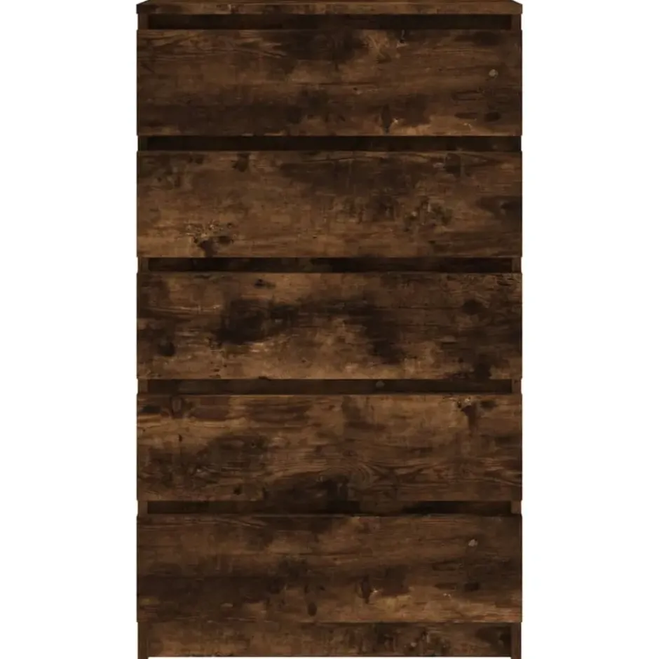 vidaXL - Ladekast - Bruin - Bewerkt hout