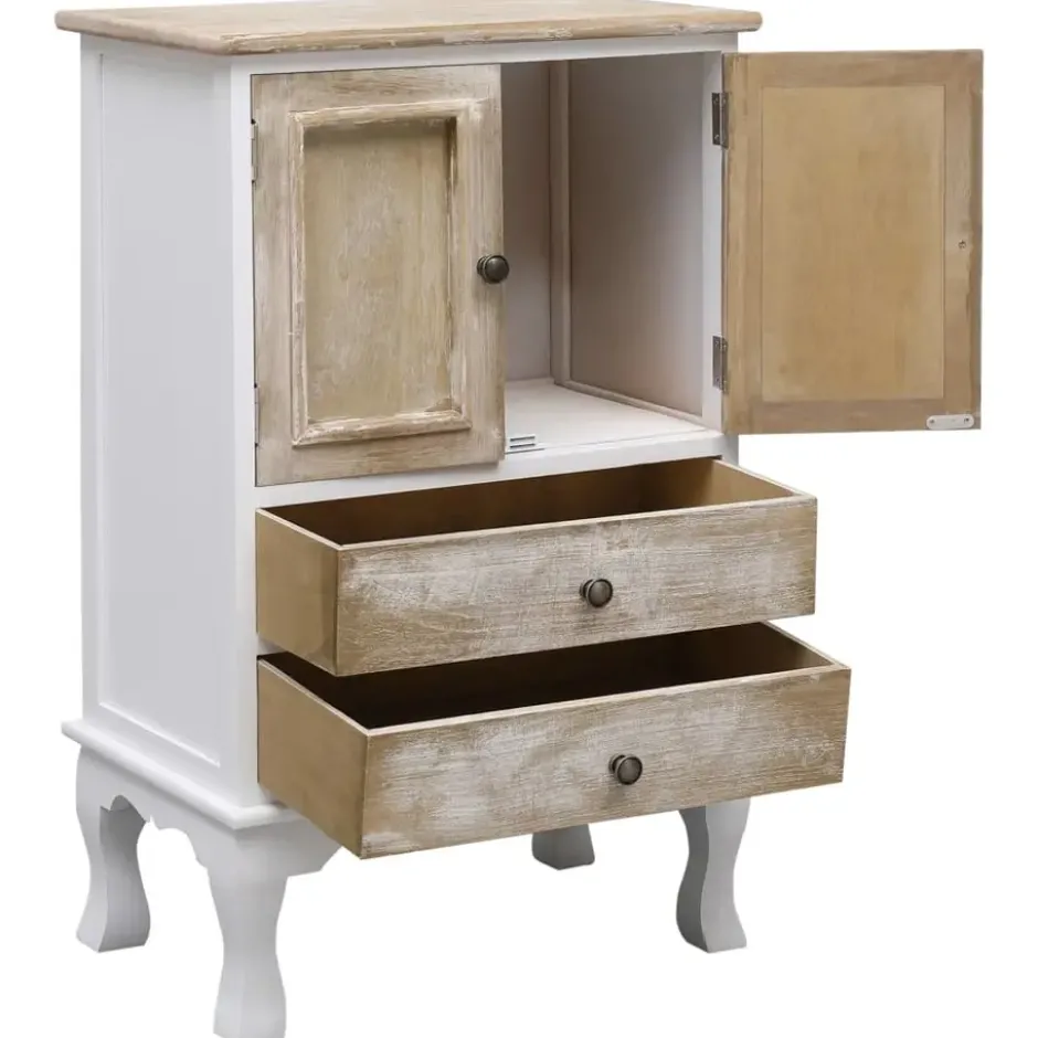 vidaXL - Ladekast - Wit - Hout