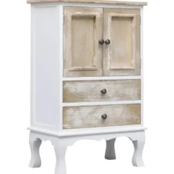 vidaXL - Ladekast - Wit - Hout