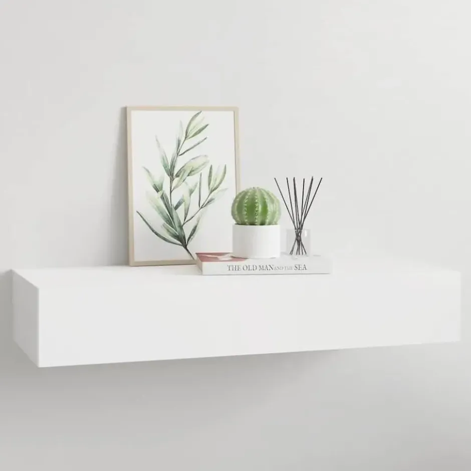vidaXL - Ladeschap - Wit - MDF