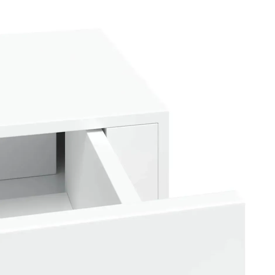 vidaXL - Ladeschap - Wit - MDF