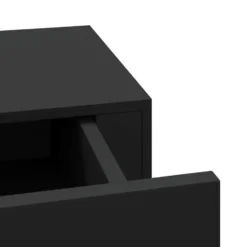 vidaXL - Ladeschap - Zwart - MDF