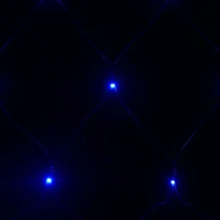 vidaXL - Lamp - Blauw - PVC