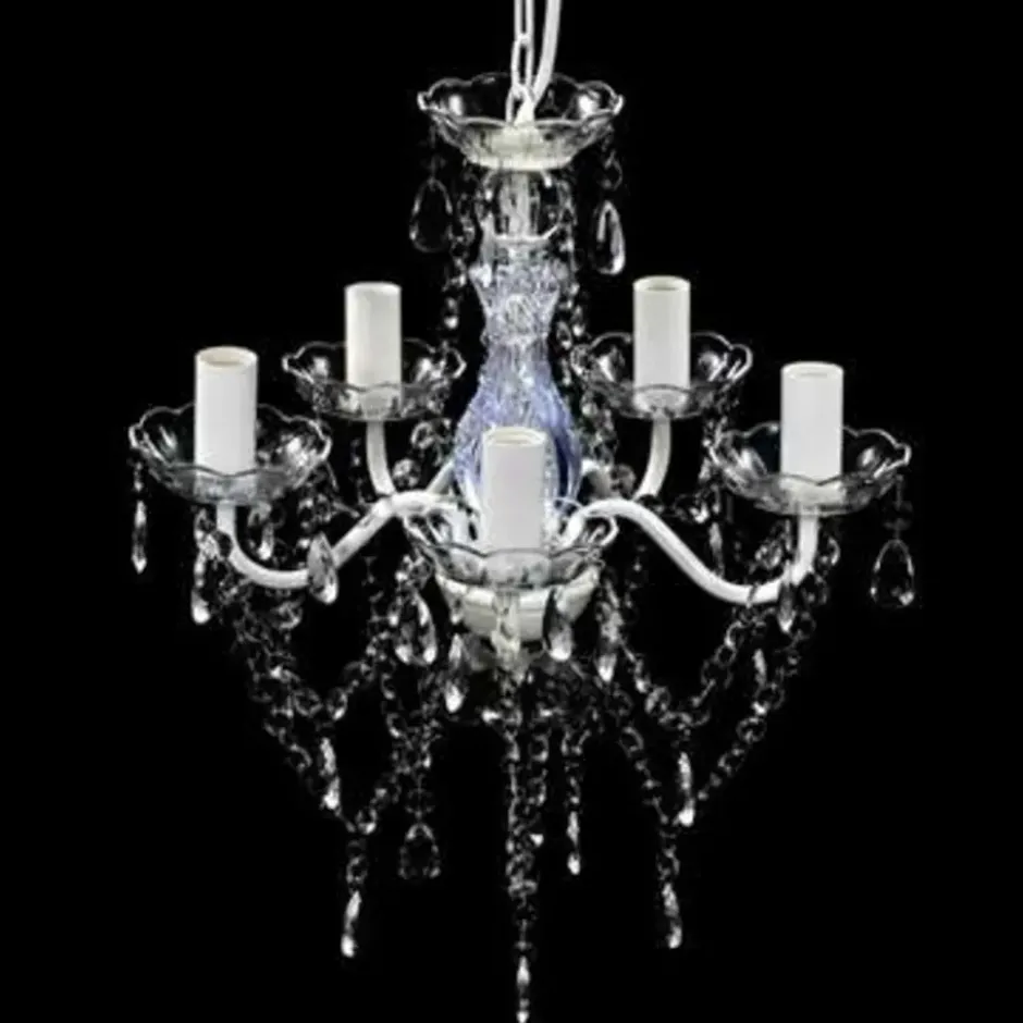 vidaXL - Lamp - Transparent - Glas