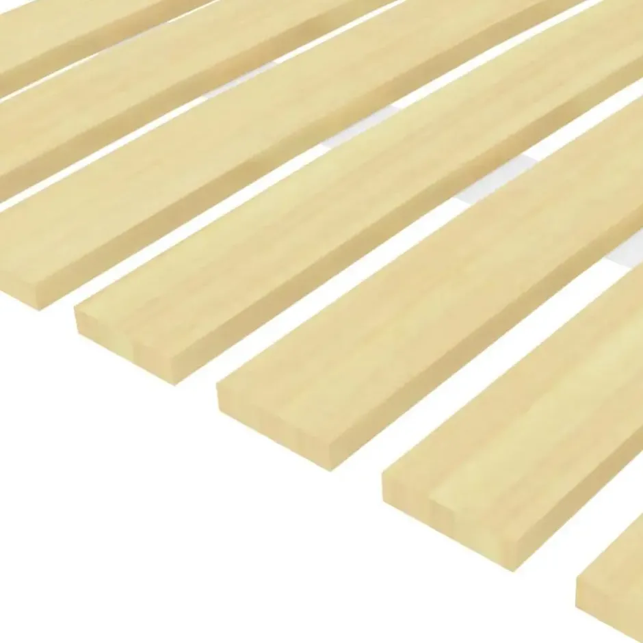 vidaXL - Lattenbodem met 17 latten - Bruin - Hout - 90 x 200 cm