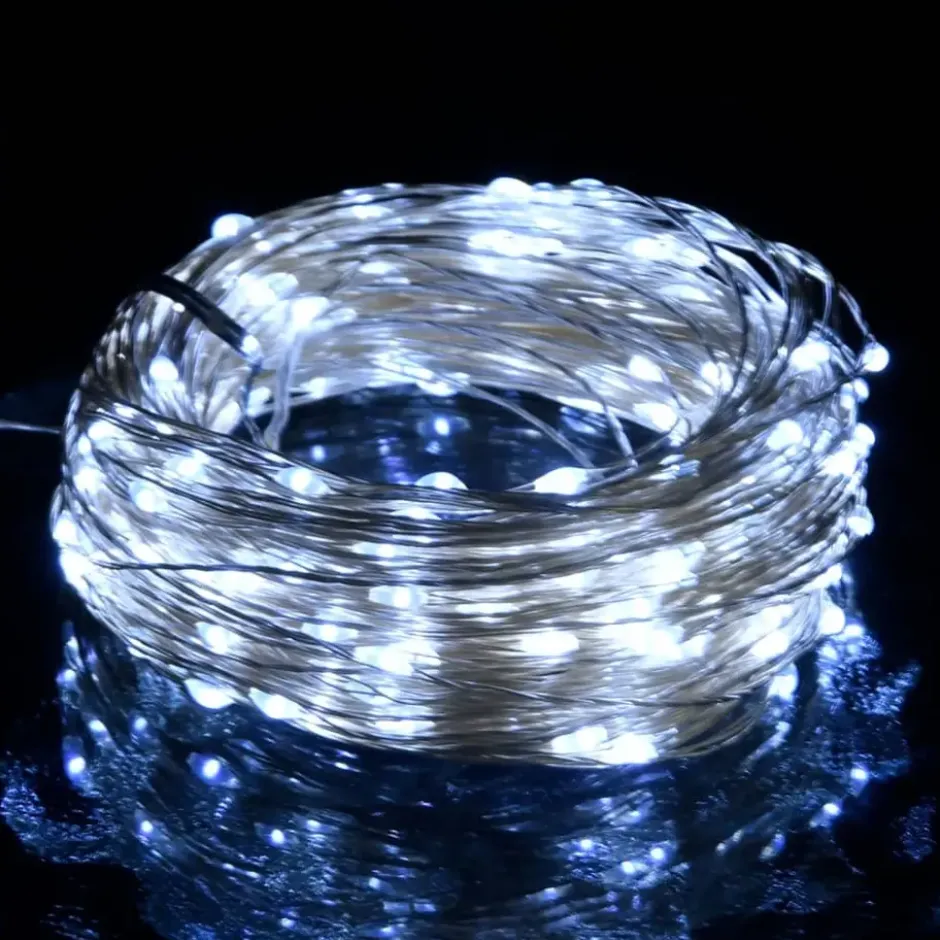 vidaXL - Lichtsnoer - Cold white - 40 m