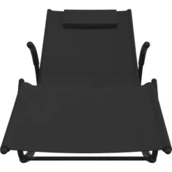 vidaXL - Ligbed - Black