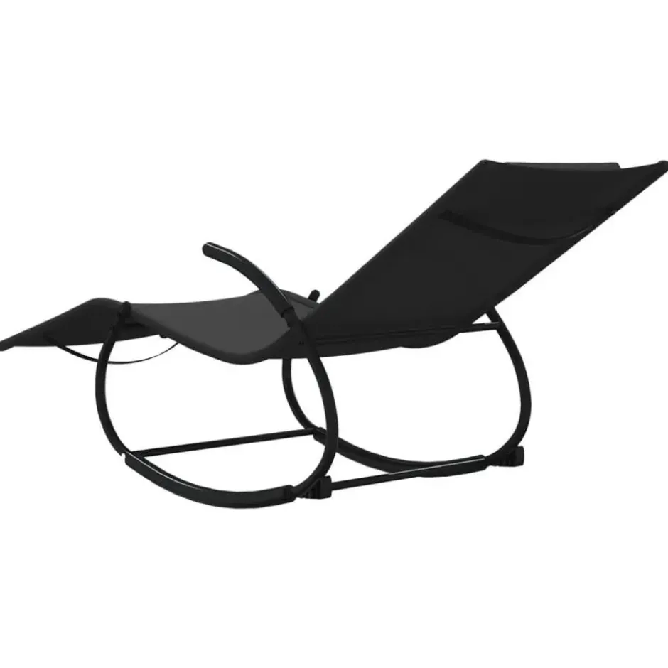 vidaXL - Ligbed - Black