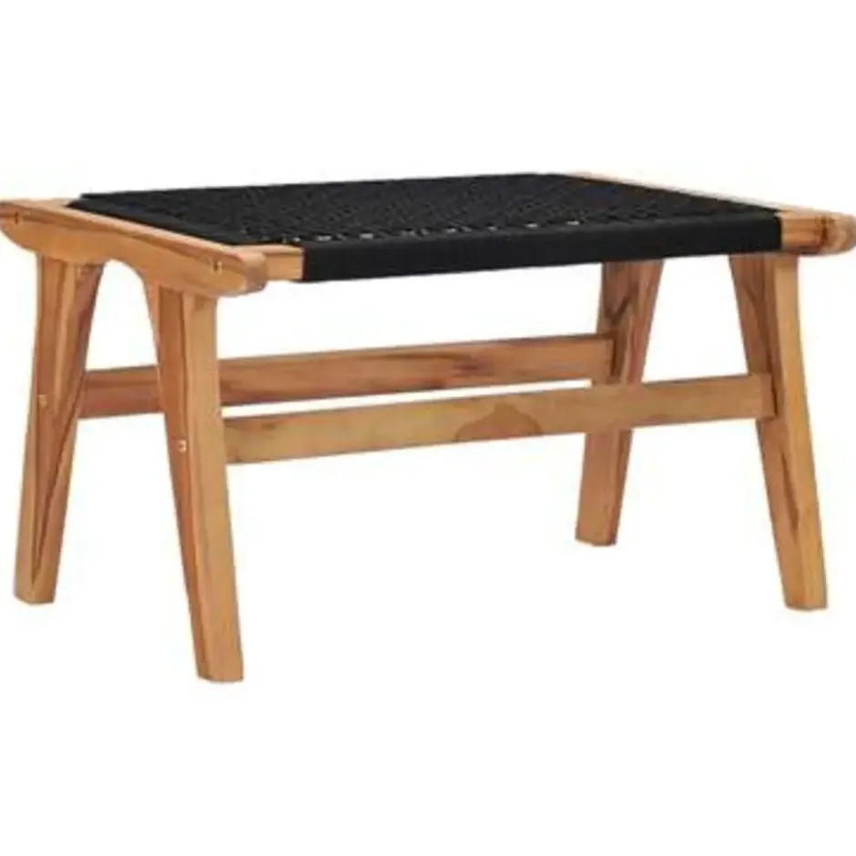 vidaXL - Ligbed - Bruin - Hout