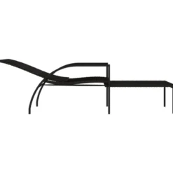 vidaXL - Ligbed - Bruin - Poly rattan