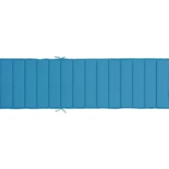 vidaXL - Ligbedkussen - Blauw - Stof