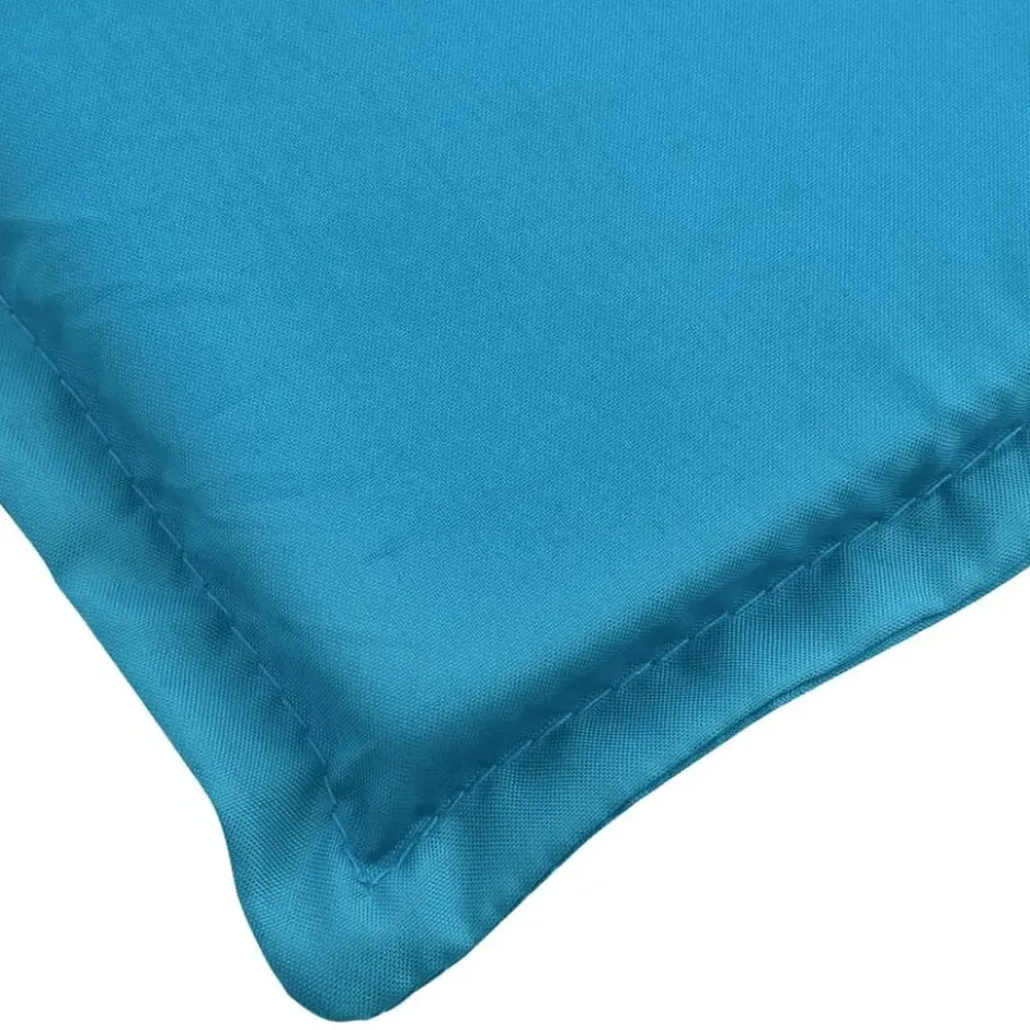 vidaXL - Ligbedkussen - Blauw - Stof