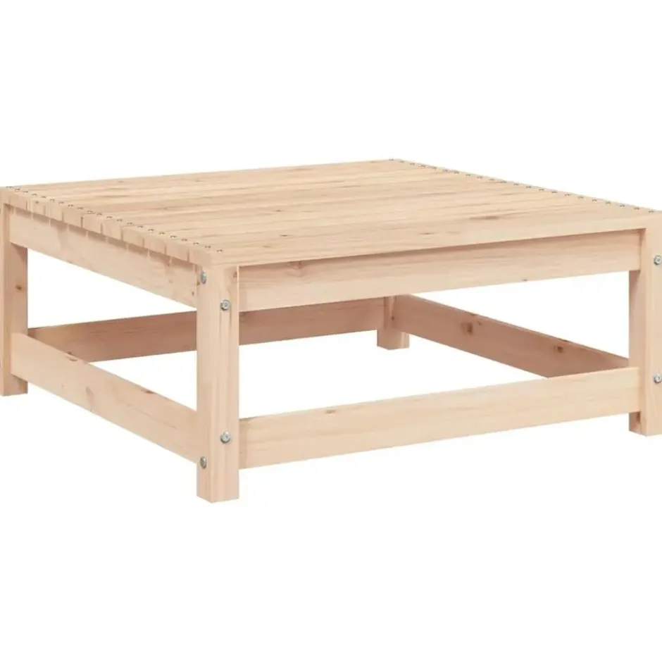 vidaXL - Loungeset - Antraciet - Grenenhout