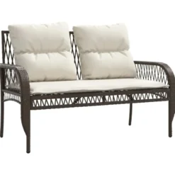 vidaXL - Loungeset - Bruin - Poly rattan
