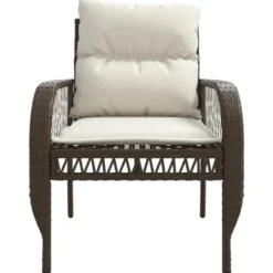 vidaXL - Loungeset - Bruin - Poly rattan