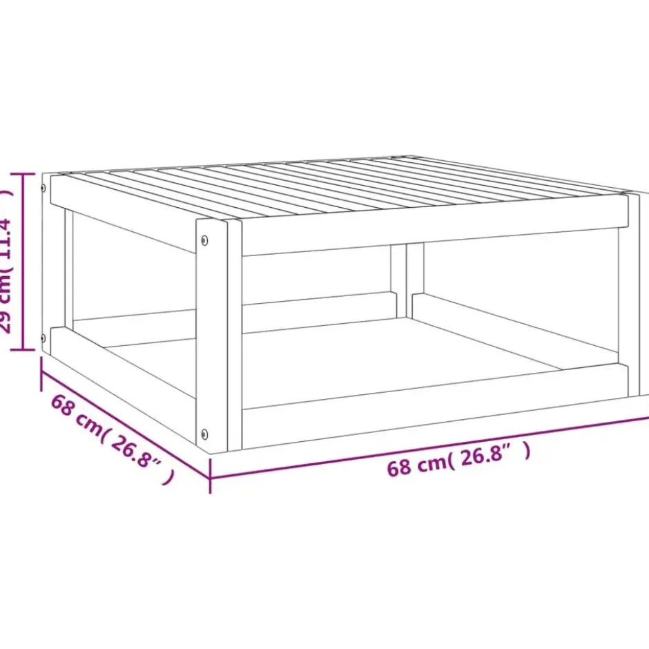vidaXL - Loungeset - Lichtgrijze - Acaciahout -5 stuks - Met kussens