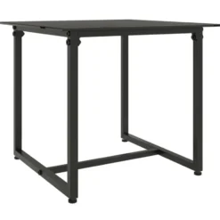vidaXL - Loungeset - Zwart - Poly rattan - 3 stuks - Met kussens