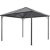 vidaXL - Luifel - Zwart - Stof - 3 x 3 m