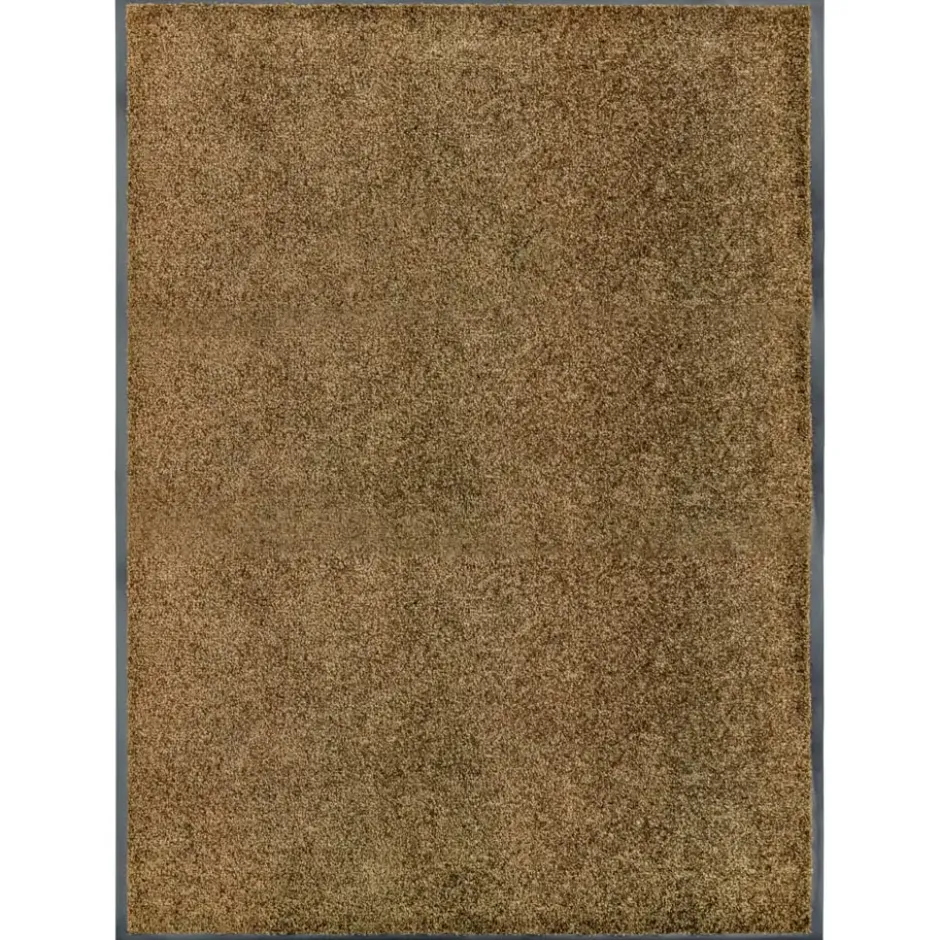 vidaXL - Mat - Bruin - Stof - 90 x 120 cm