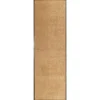 vidaXL - Mat - Crème - Stof - 60 x 180 cm