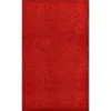 vidaXL - Mat - Rood - Stof - 90 x 150 cm