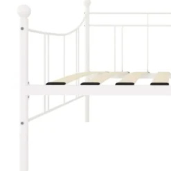vidaXL - Meatlen bedbank - Wit - 90 x 200 cm
