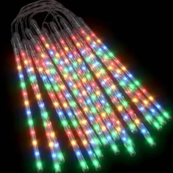 vidaXL Meteoorlichten 20 st 480 LED's binnen/buiten 30 cm meerkleurig