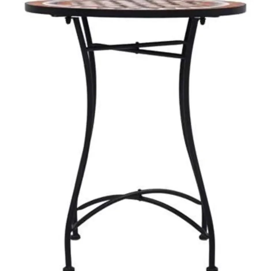 vidaXL - Mozaïek Bistroset - Bruin - Keramiek