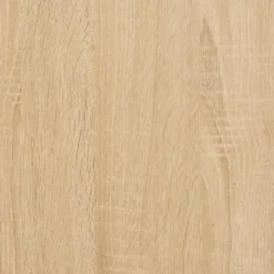 vidaXL - Nachtkastje - Bruin - Bewerkt hout - 2 stuks