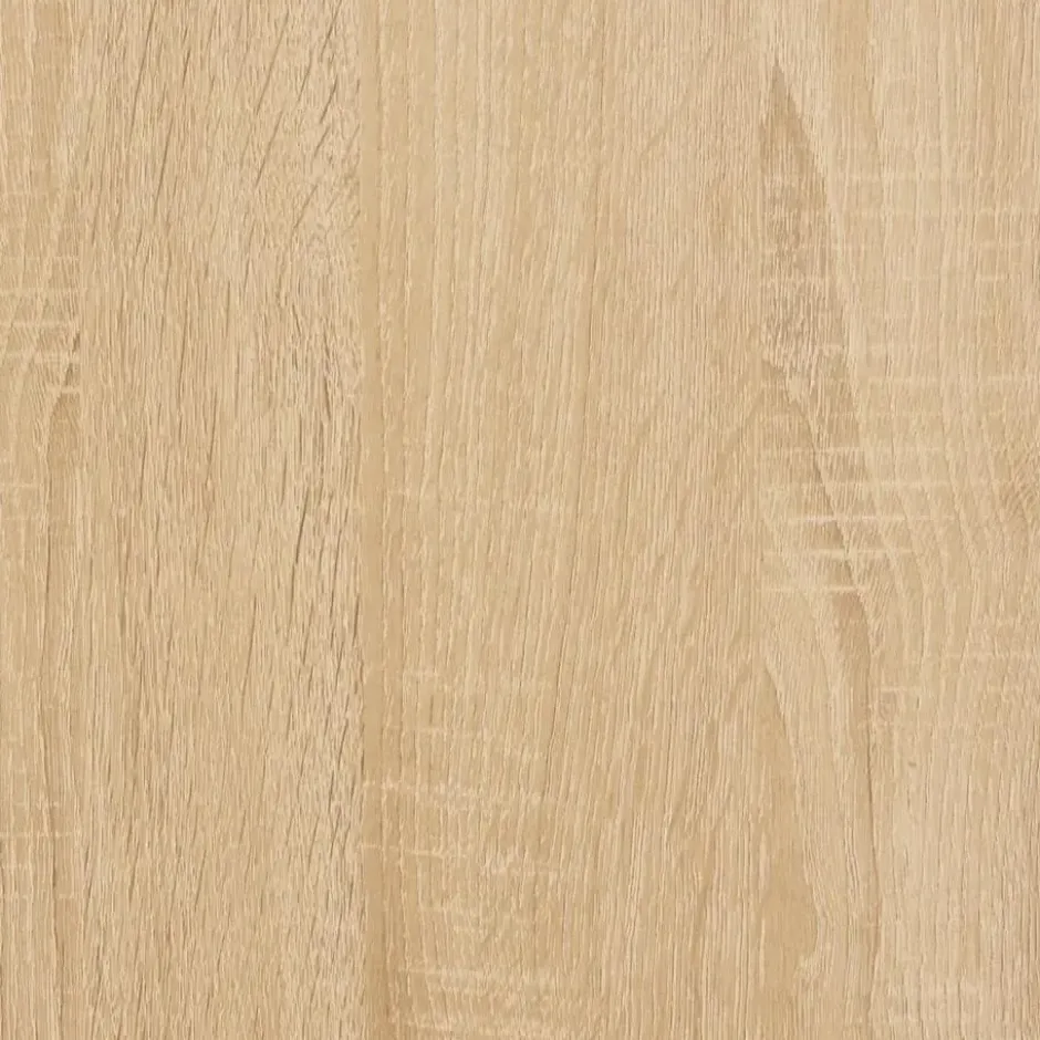 vidaXL - Nachtkastje - Bruin - Bewerkt hout - 2 stuks