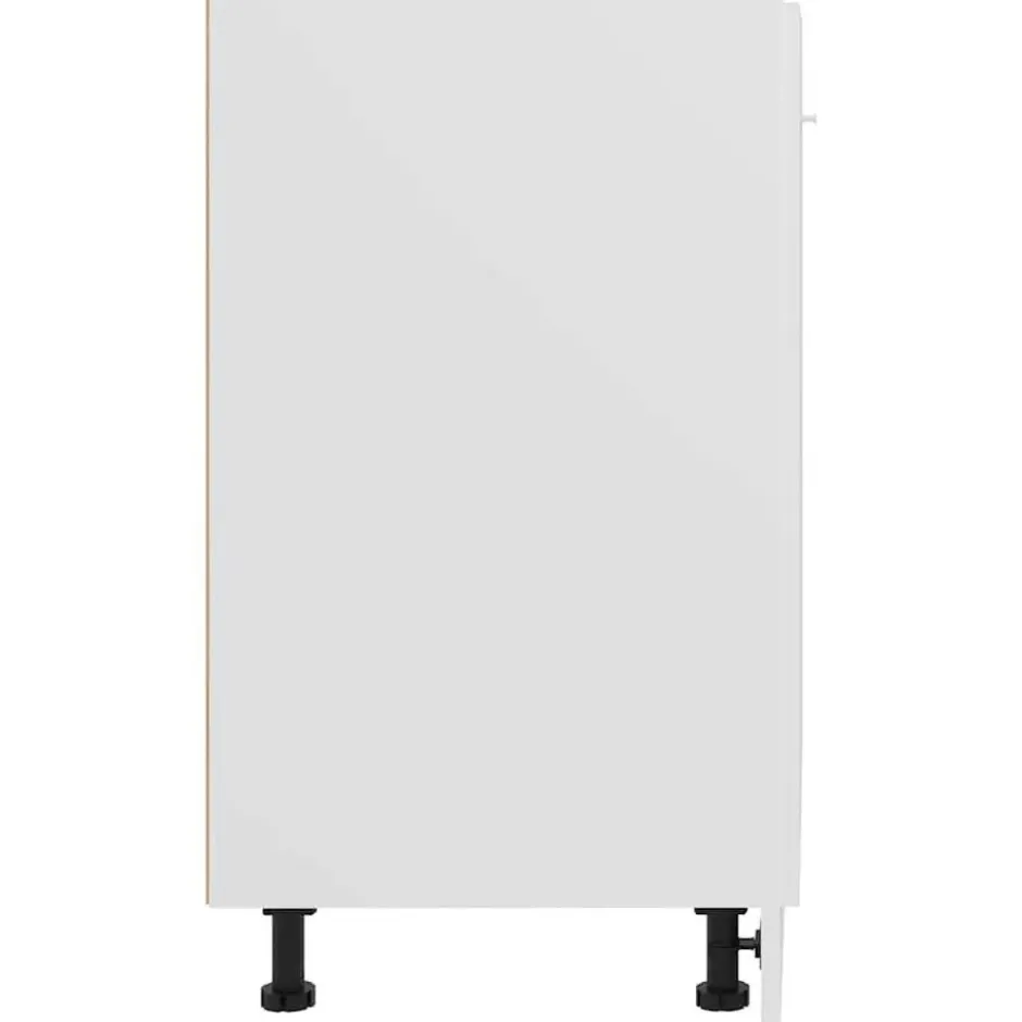 vidaXL - Onderkast Lyon - Wit - Bewerkt hout - 60x46x81,5 cm